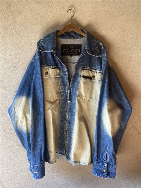 bootleg gucci denim jacket